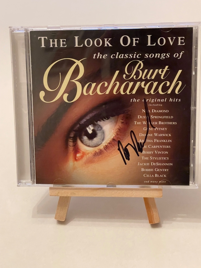 Burt Bacharach - The Classic Songs Of Burt Bacharach CD. Signed by Burt Bacharach