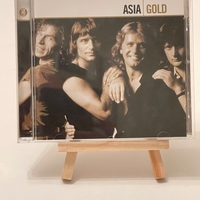 Asia Gold CD. Believed to be signed by John Wetton and Geoff Downes