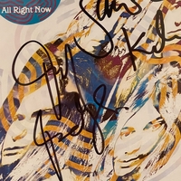 Free - The best of Free CD - All right now. Signed by Simon Kirke and Paul Rodgers