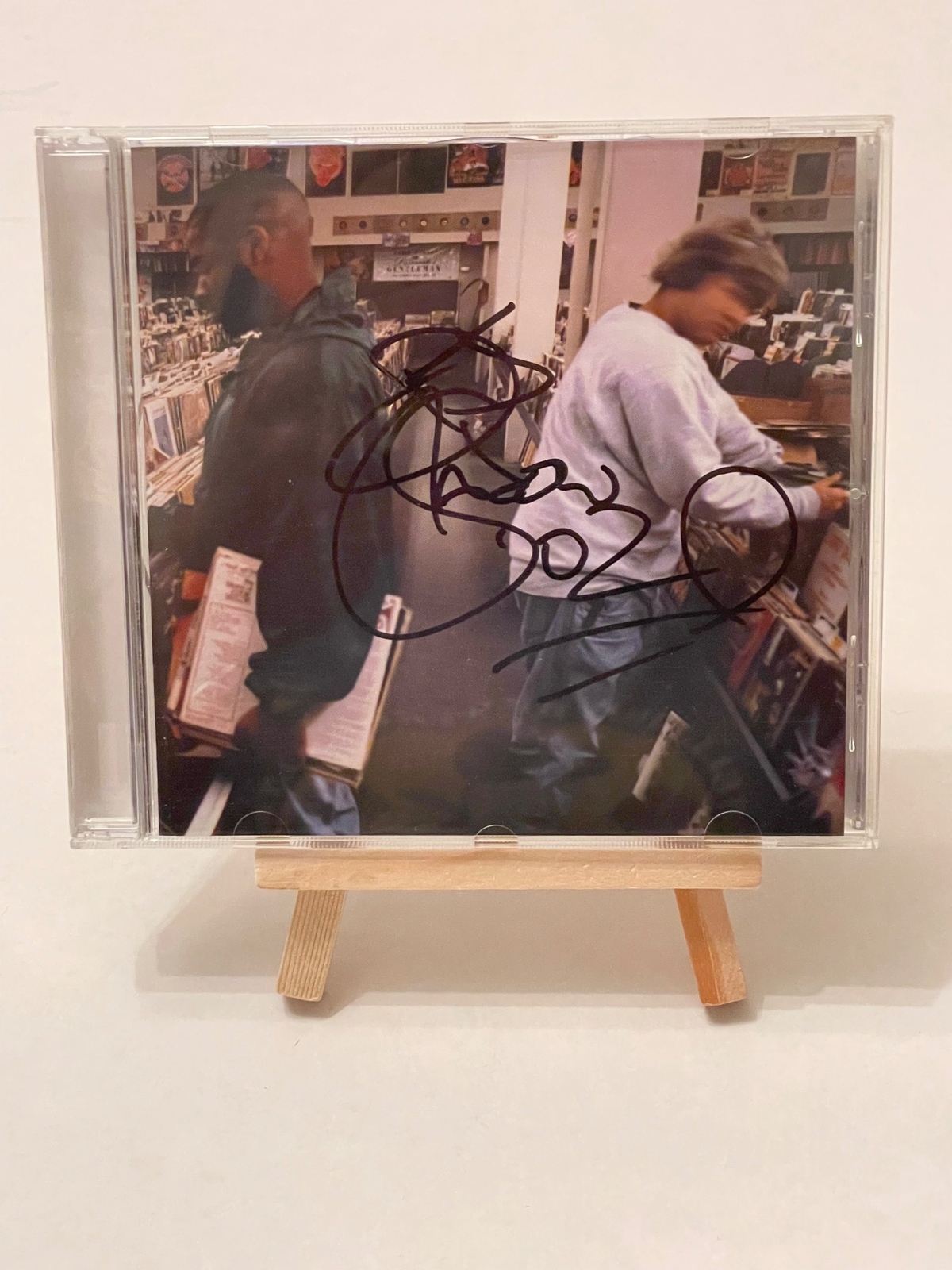 DJ Shadow - Entroducing CD. Signed by DJ Shadow