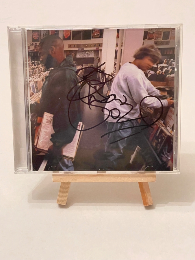 DJ Shadow - Entroducing CD. Signed by DJ Shadow