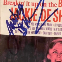 Jackie De Shannon - Breakin’ It Up On The Beatles Tour CD. Signed by Jackie De Shannon