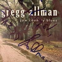 Gregg Allman - Low Country Blues CD. Signed by Gregg Allman