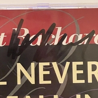 Burt Bacharach - I’ll Never Fall In Love Again CD. Signed by Burt Bacharach