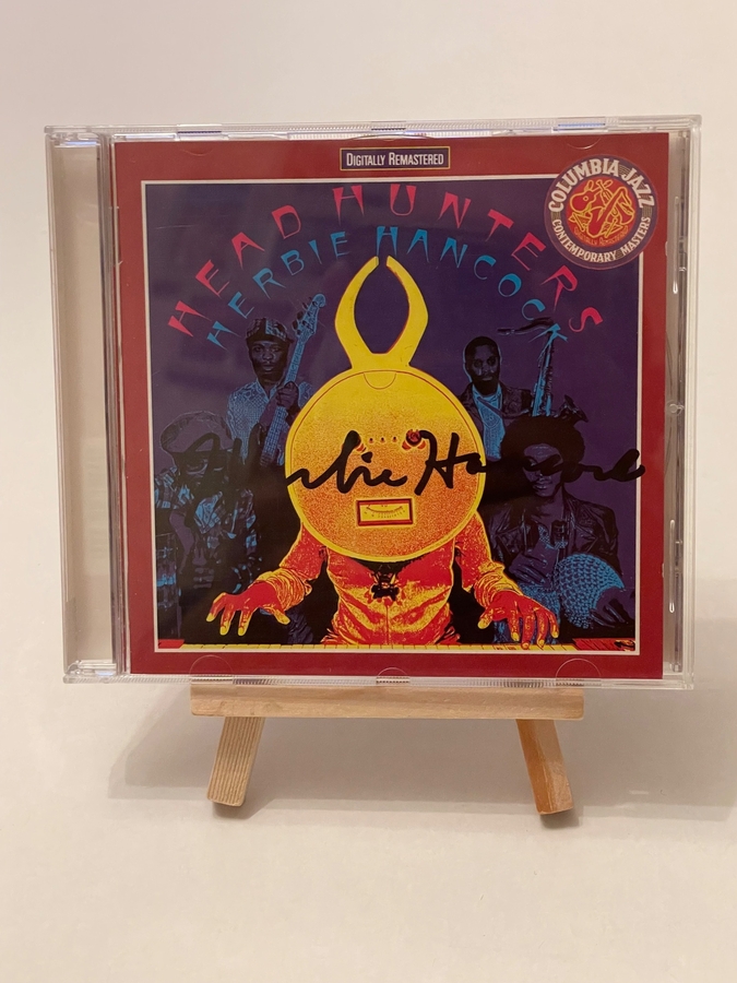 Herbie Hancock - Head Hunter CD. Signed by Herbie Hancock