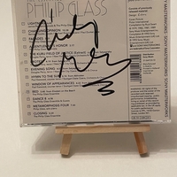 Philip Glass - The Essential Philip Glass CD. Signed by Philip Glass