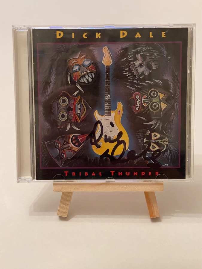 Dick Dale - Tribal Thunder CD. Signed by Dick Dale