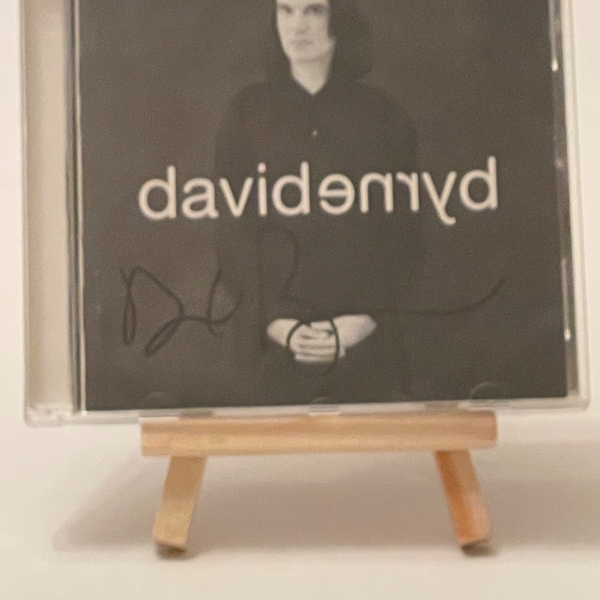 David Byrne - David Byrne CD. Signed by David Byrne