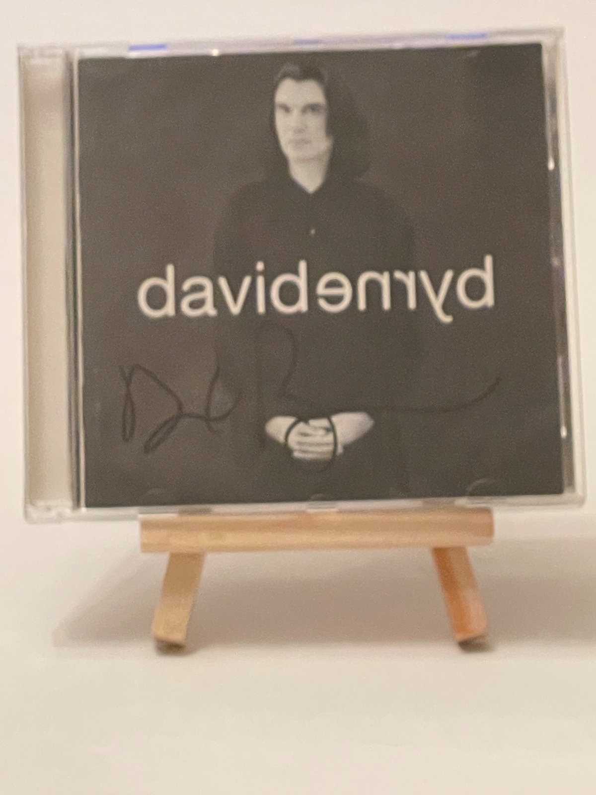 David Byrne - David Byrne CD. Signed by David Byrne