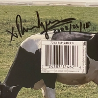 Pink Floyd - Atom Heart Mother CD. Signed by Nick Mason and Ron Geesin