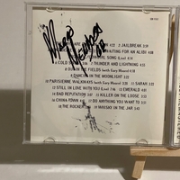 Thin Lizzy - Wild One - The Very Best Of Thin Lizzy CD. Signed by Darren Wharton, Scott Gorham, Marco Mendoza, John Sykes and Brian Robertson