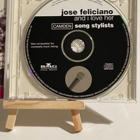 Jose Feliciano - And I Lover Her CD. Signed by Jose Feliciano