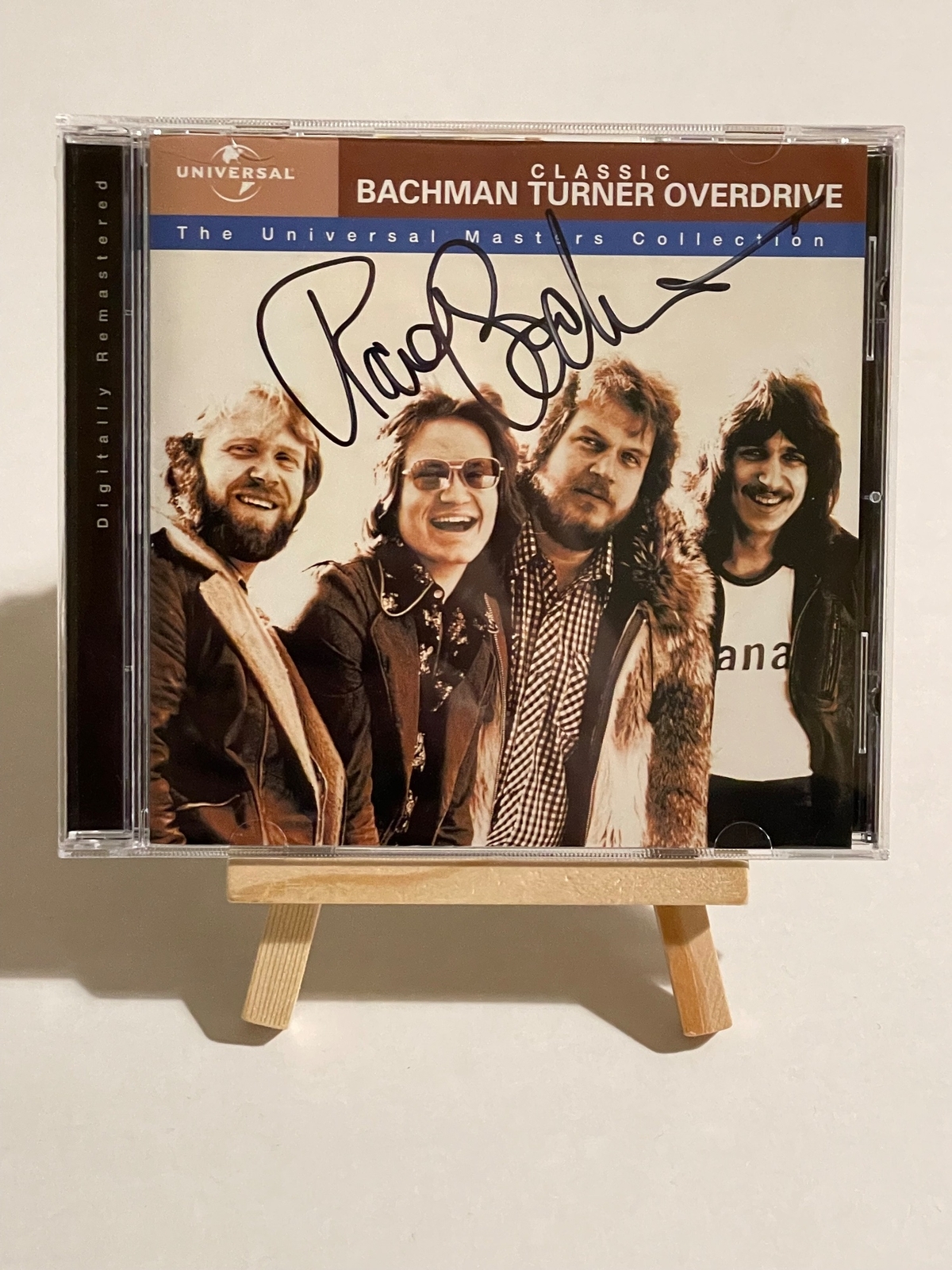 Bachman Turner Overdrive - Classic Bachman Turner Overdrive CD signed by Randy Bachman