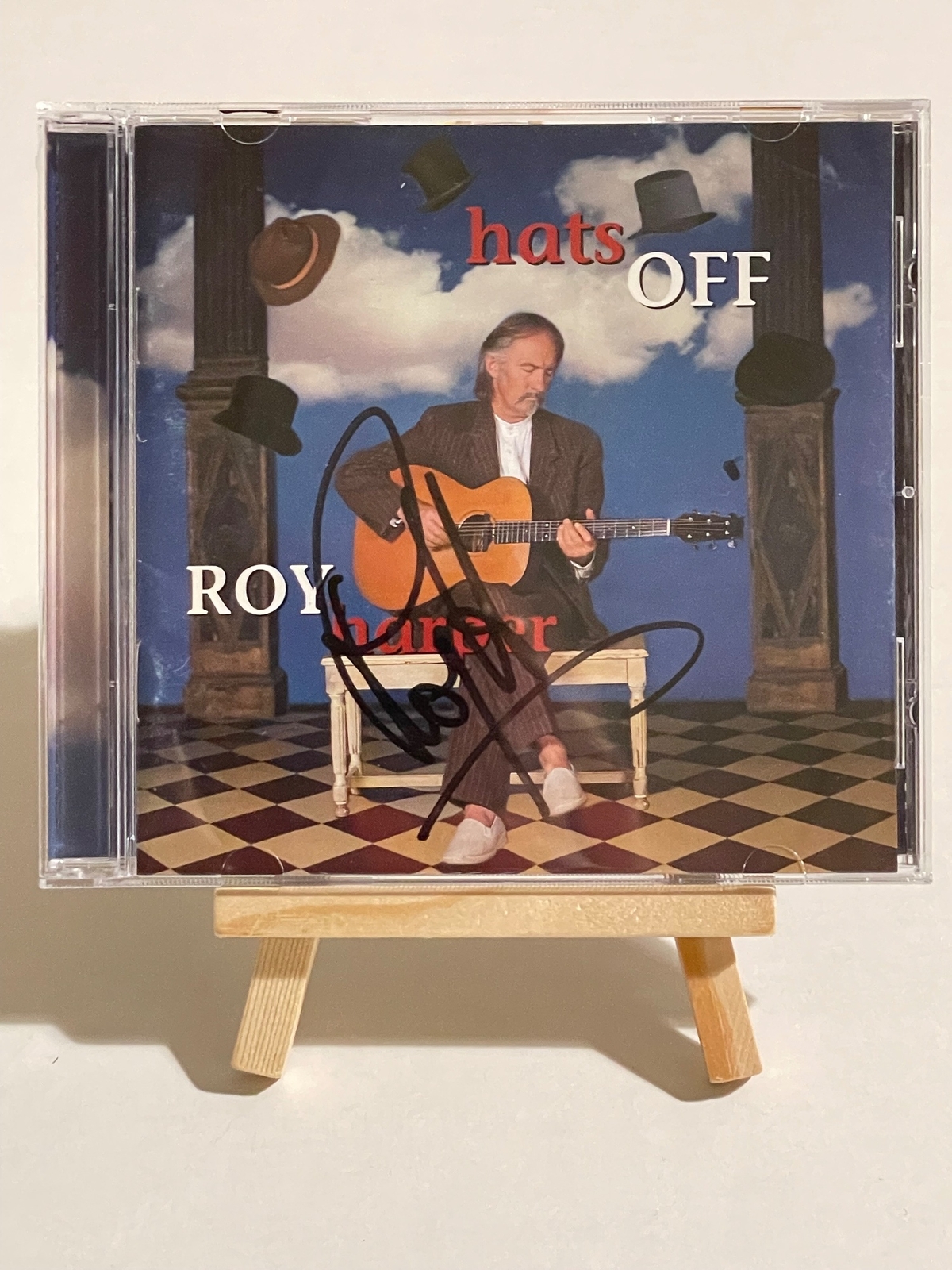 Roy Harper - Hats Off CD. Signed by Roy Harper