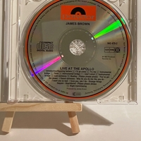 James Brown - The James Brown Show CD. Signed by James Brown personalised to Nigel, Jeff Watkins and James Brown again