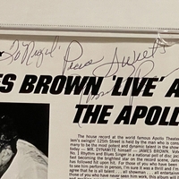 James Brown - The James Brown Show CD. Signed by James Brown personalised to Nigel, Jeff Watkins and James Brown again