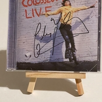 Colosseum - Live CD. Signed by Chris Farlowe, Clem Clemson, Jon Hiseman, Dick Heckstall-Smith, Mark Clarke? And possibly 1 other