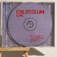Colosseum - Live CD. Signed by Chris Farlowe, Clem Clemson, Jon Hiseman, Dick Heckstall-Smith, Mark Clarke? And possibly 1 other