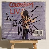 Colosseum - Live CD. Signed by Chris Farlowe, Clem Clemson, Jon Hiseman, Dick Heckstall-Smith, Mark Clarke? And possibly 1 other