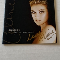 Celine Dion - Let’s Talk About Love  CD. Signed by Celine Dion.