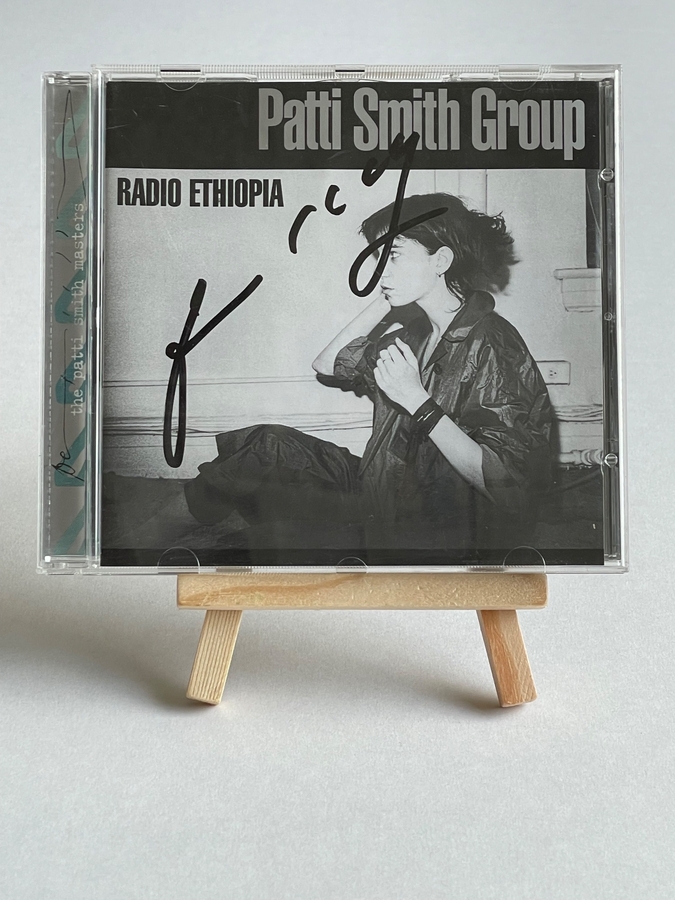 Patti Smith Group - Radio Ethiopia CD. Signed by Patti Smith