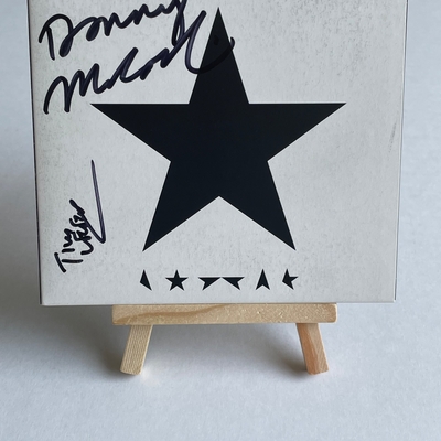 David Bowie - Black Star CD. Signed by Donny McCaslin and Tim Lefebvre