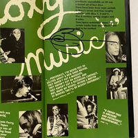 Roxy Music - The Thrill Of It All CD. Signed by Brian Eno, Andy Mackay, Jerry Hall, Paul Thompson, Phil Manzera and Bryan Ferry