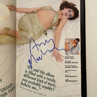 Roxy Music - The Thrill Of It All CD. Signed by Brian Eno, Andy Mackay, Jerry Hall, Paul Thompson, Phil Manzera and Bryan Ferry