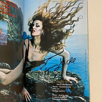 Roxy Music - The Thrill Of It All CD. Signed by Brian Eno, Andy Mackay, Jerry Hall, Paul Thompson, Phil Manzera and Bryan Ferry