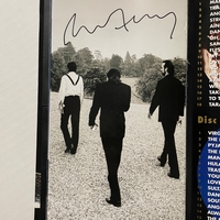 Roxy Music - The Thrill Of It All CD. Signed by Brian Eno, Andy Mackay, Jerry Hall, Paul Thompson, Phil Manzera and Bryan Ferry