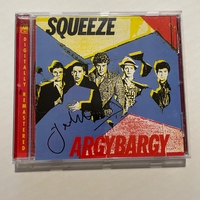 Squeeze - Six of One CD Boxset. Signed by Jools Holland x3, Chris Difford x2