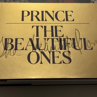 Prince - The Beautiful Ones Hardback Book. Signed by Dan Piepenbring