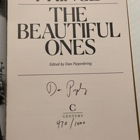 Prince - The Beautiful Ones Hardback Book. Signed by Dan Piepenbring