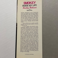 Smokey - Inside my Life Hardback Book. Dedicated to Nigel by Smokey Robinson