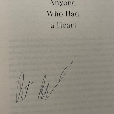 Burt Bacharach - Anyone who had a heart hardback book. Signed by Burt Bacharach