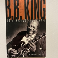 B. B King - The Autobiography hardback book. Signed by B.B King