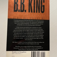 B. B King - The Autobiography hardback book. Signed by B.B King