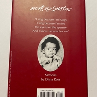 Diana Ross - Memoirs Hardback book. Signed by Diana Ross