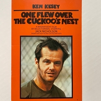 One Flew Over The cuckoos Nest paperback book. Dedicated to Nigel, Signed by Ken Kesey