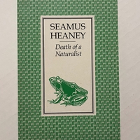 Seamus Heaney - Death of a Naturalist paperback book. Signed by Seamus Heaney
