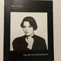 Terry O’Neill in St James’s. The Art of Photography Hardback book. Signed by Terry O’Neill