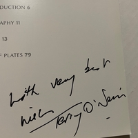 Terry O’Neill in St James’s. The Art of Photography Hardback book. Signed by Terry O’Neill