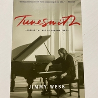 Jimmy Webb - Tunesmith paperback book. Signed by Jimmy Webb