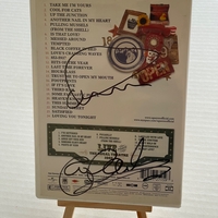 Squeeze - Essential Squeeze DVD. Signed by Chris Difford and Glen Tilbrook
