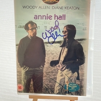 Annie Hall DVD - signed by Woody Allen (damaged rear cover