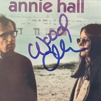 Annie Hall DVD - signed by Woody Allen (damaged rear cover