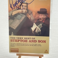 The very best of Steptoe and Son DVD. Signed by Ray Galton