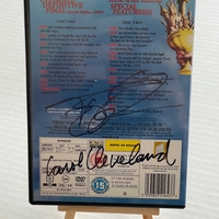 Monty Python and The Holy Grail DVD, signed by John Cleese, Eric Idle, Terry Jones, Michael Palin, Carol Cleveland and Terry Gillam