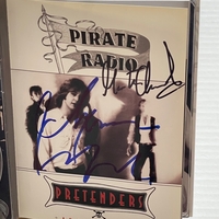 Pretenders - Pirate Radio CD boxset. Signed by Chrissie Hynde and Martin Chambers