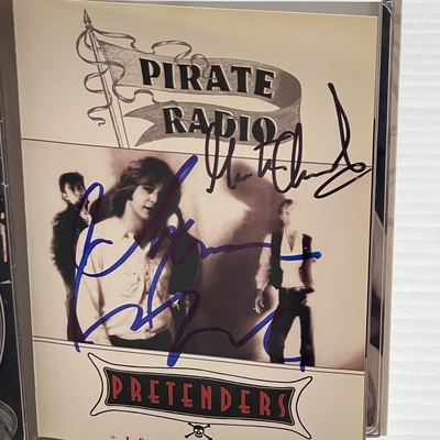 Pretenders - Pirate Radio CD boxset. Signed by Chrissie Hynde and Martin Chambers